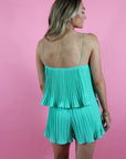 Pleats And Thank You Romper