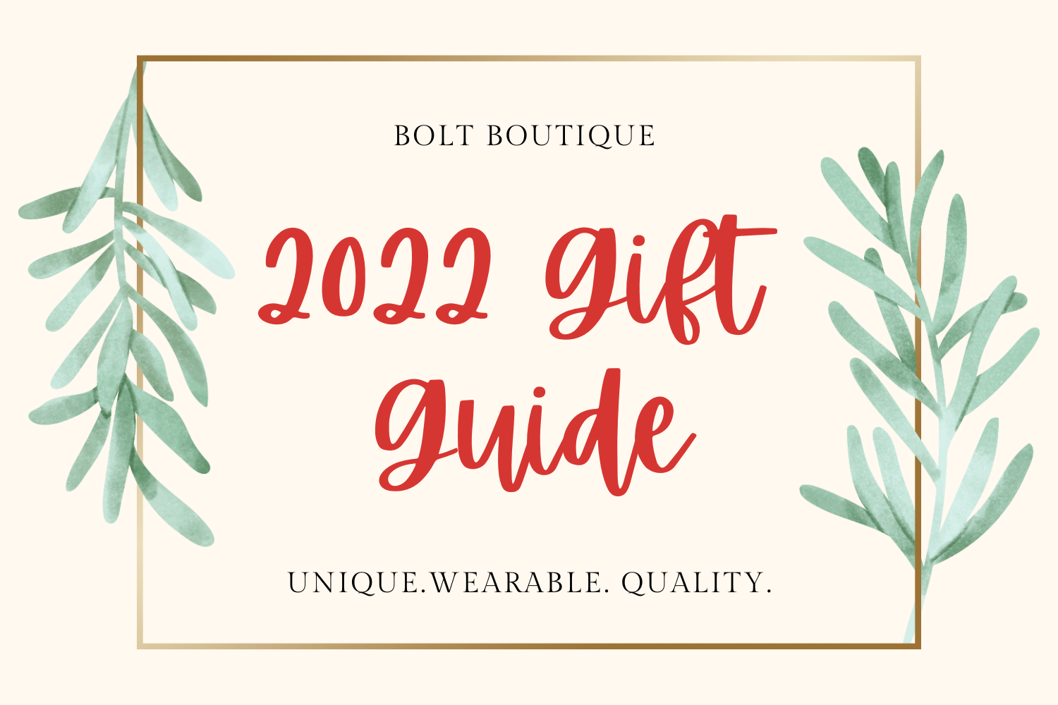 2022 Bolt Holiday Gift Guide!