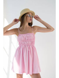 Thumbnail for Rosy Charm Mini Dress