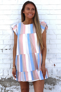 Thumbnail for Pretty In Pastel Babydoll Dress