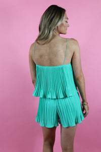 Thumbnail for PLEATS AND THANK YOU ROMPER