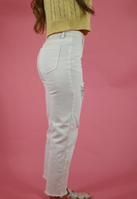 Thumbnail for Summer Fling White Jeans