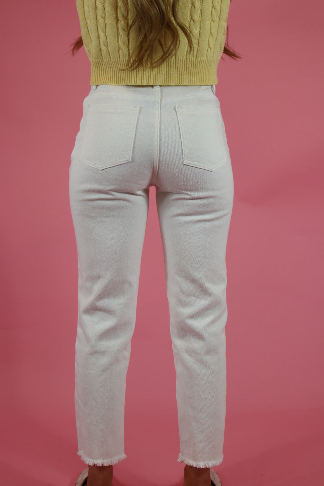 Summer Fling White Jeans