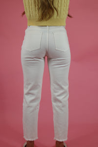 Thumbnail for Summer Fling White Jeans