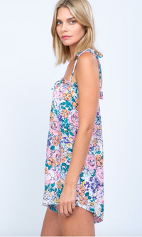 Thumbnail for Fresh Blooms Floral Romper