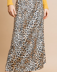 Fun + Flirty Leopard Midi Skirt